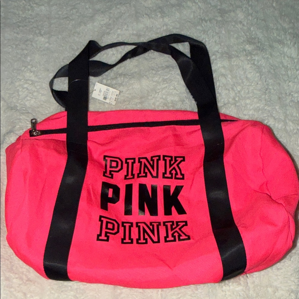 NWT PINK VS Gym Bag